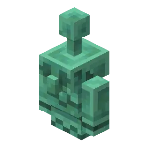 Tượng golem đồng oxy hóa