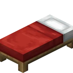 Giường đỏ