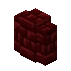 Tường gạch Nether đỏ