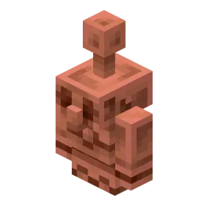 Tượng golem đồng phủ sáp