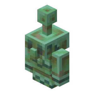 Tượng golem đồng phong hóa