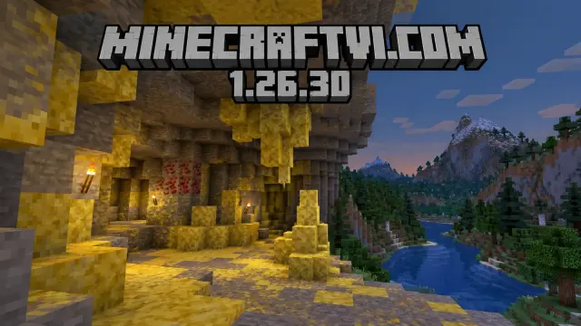 Minecraft PE 1.26.30 – Chaos Cubed Và Hang Lưu Huỳnh